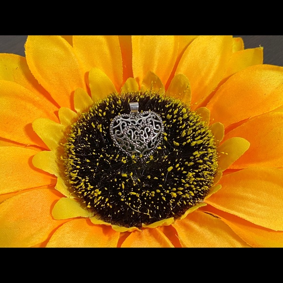 Sterling Silver Heart Pendant - Picture 4 of 5